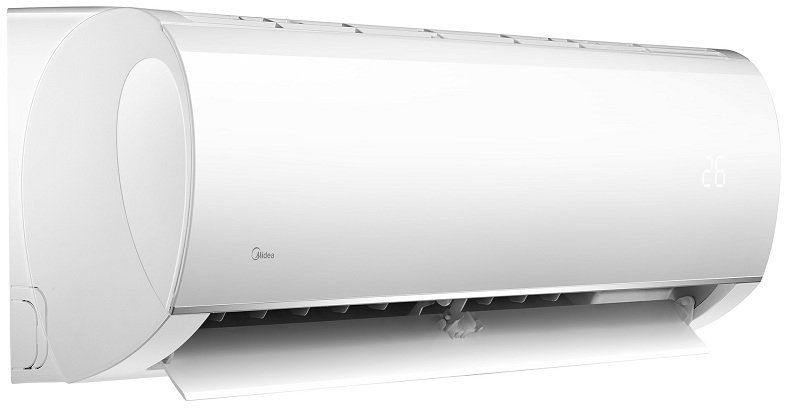Настінний кондиціонер Midea (Мідеа) MSMA-12HRN1-Q ION, внутрішній блок на стіні кімнати