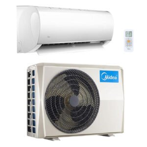 Инверторный кондиционер Midea (Мидеа) Blanc DC MA-24N1D0HI-I, белый наружный блок большой мощности
