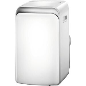 Мобільний кондиціонер Midea (Мідеа) MPPDA-09CRN7, корпус на коліщатках біля вікна