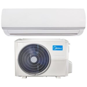 Инверторный кондиционер Midea (Мидеа) Forest AF8-09N8C2E, белый внутренний блок с LED дисплеем