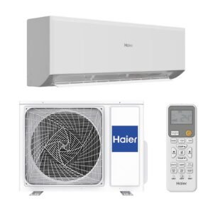 Інверторний кондиціонер Haier Revive Plus AS25RV, внутрішній блок на стіні спальні
