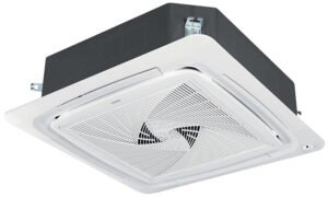 Кассетный кондиционер Haier AB71S2SG1FA, панель в потолке комнаты