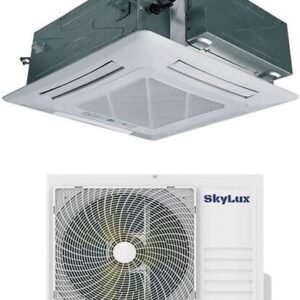 Касетний кондиціонер SkyLux SKH-C36R3DI / SKH-U36R3DI, зовнішній блок на кронштейні