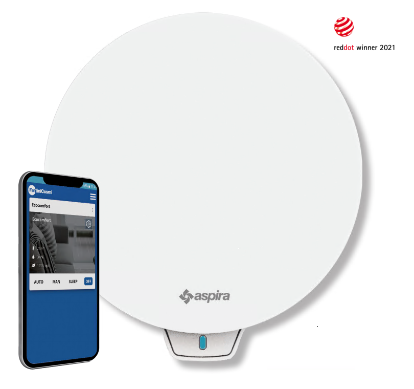 Керамічний теплообмінник рекуператора Aspira Ecocomfort 2.0